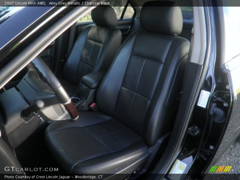 Alloy Grey Metallic / Charcoal Black 2007 Lincoln MKX AWD
