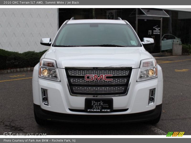 Summit White / Jet Black 2010 GMC Terrain SLT AWD
