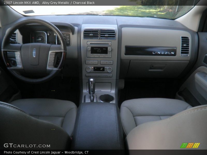 Alloy Grey Metallic / Charcoal Black 2007 Lincoln MKX AWD