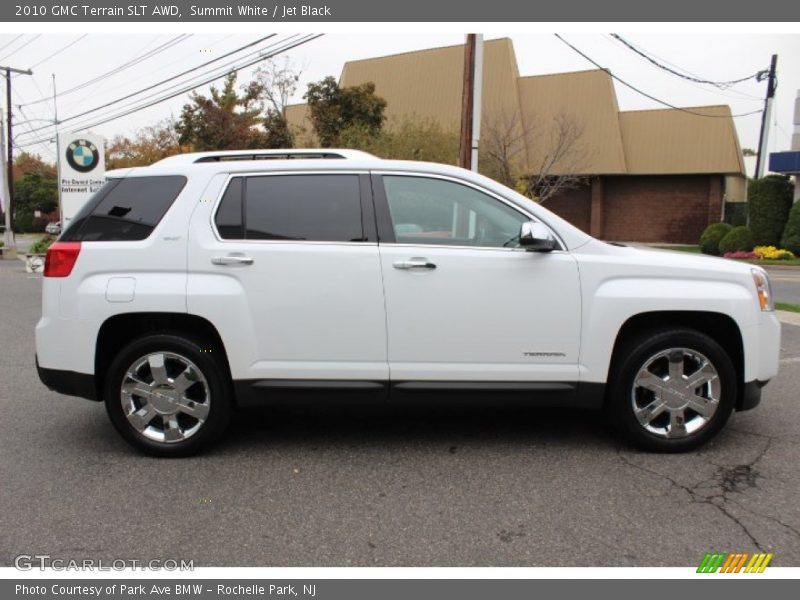 Summit White / Jet Black 2010 GMC Terrain SLT AWD