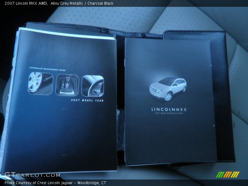 Alloy Grey Metallic / Charcoal Black 2007 Lincoln MKX AWD