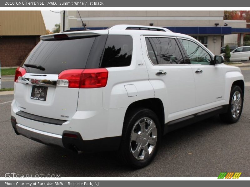 Summit White / Jet Black 2010 GMC Terrain SLT AWD