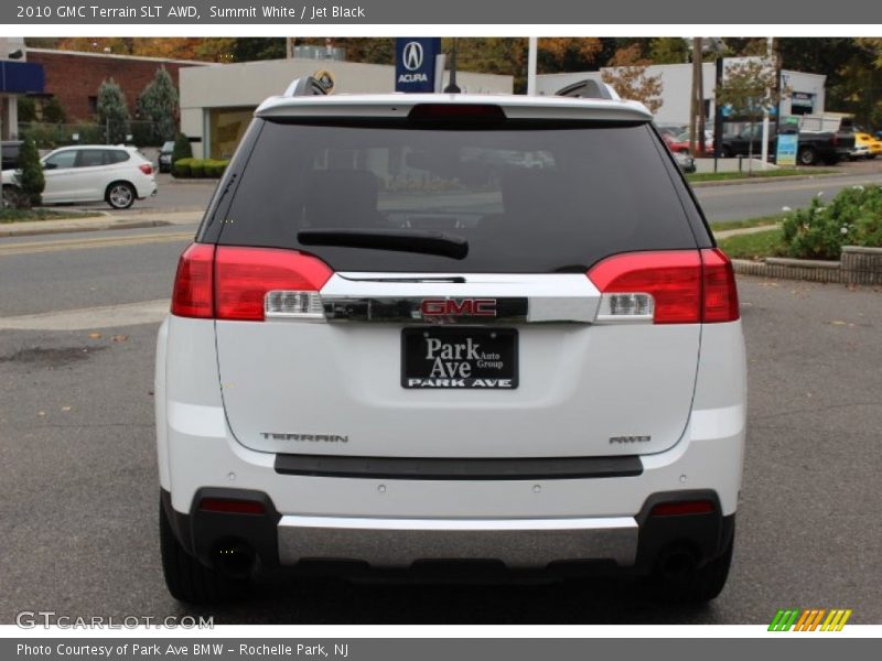Summit White / Jet Black 2010 GMC Terrain SLT AWD