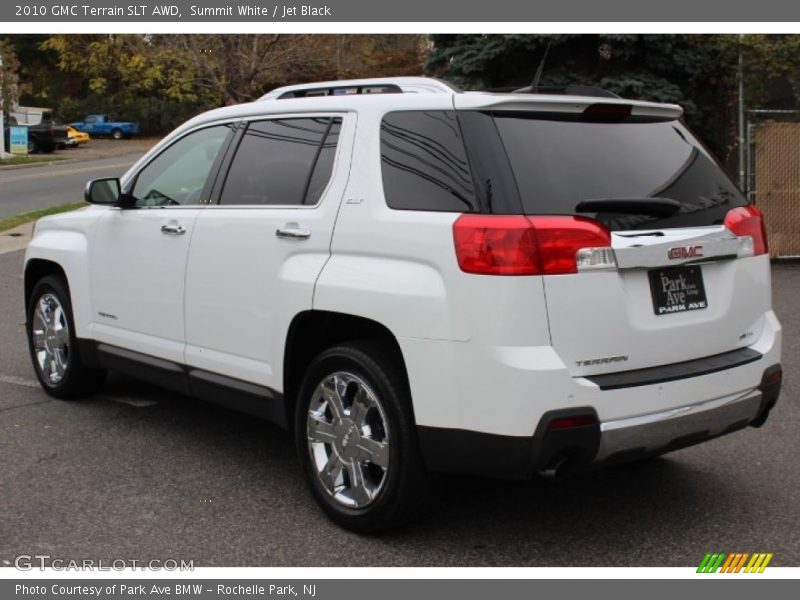 Summit White / Jet Black 2010 GMC Terrain SLT AWD