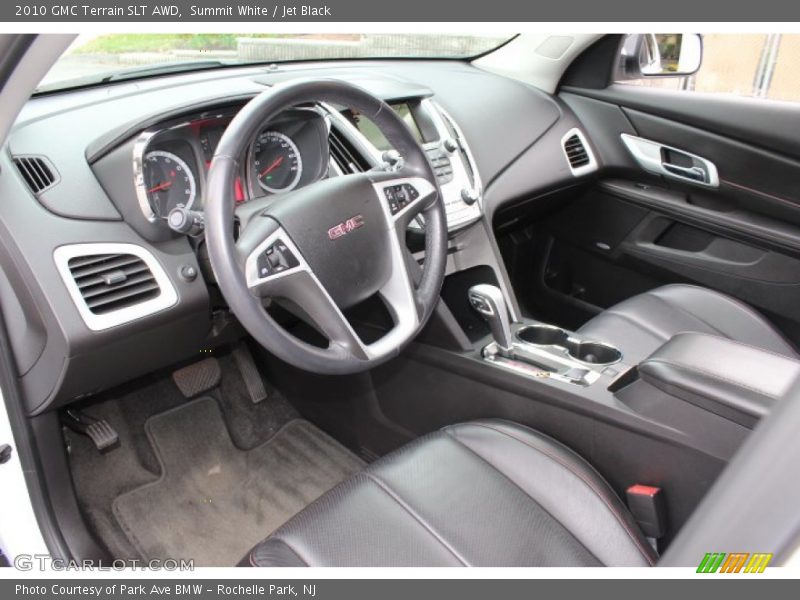 Summit White / Jet Black 2010 GMC Terrain SLT AWD