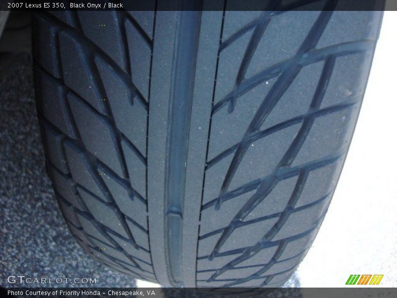 Black Onyx / Black 2007 Lexus ES 350