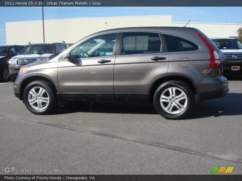 Urban Titanium Metallic / Gray 2011 Honda CR-V EX