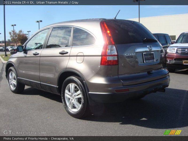 Urban Titanium Metallic / Gray 2011 Honda CR-V EX