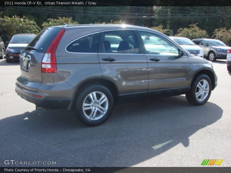 Urban Titanium Metallic / Gray 2011 Honda CR-V EX