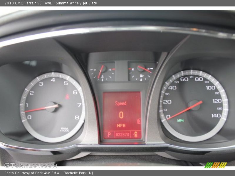 Summit White / Jet Black 2010 GMC Terrain SLT AWD