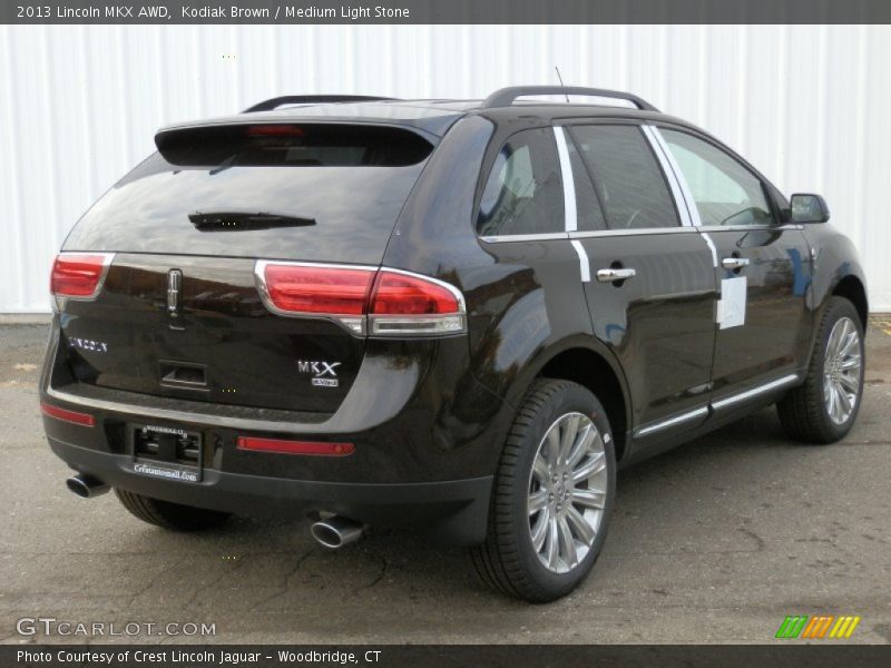 Kodiak Brown / Medium Light Stone 2013 Lincoln MKX AWD