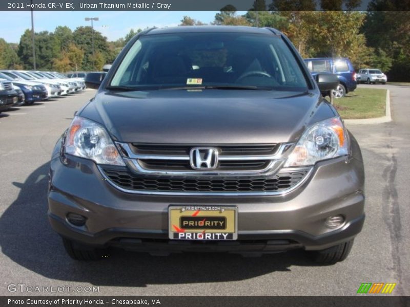 Urban Titanium Metallic / Gray 2011 Honda CR-V EX