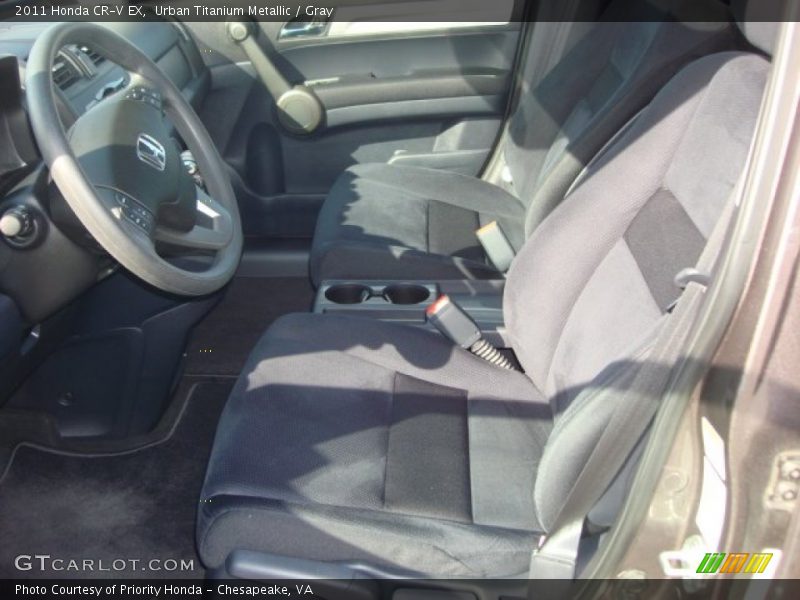 Urban Titanium Metallic / Gray 2011 Honda CR-V EX