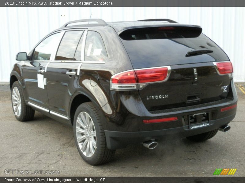 Kodiak Brown / Medium Light Stone 2013 Lincoln MKX AWD