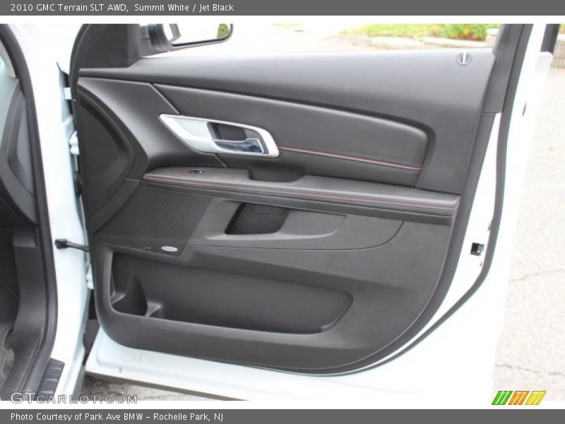 Summit White / Jet Black 2010 GMC Terrain SLT AWD
