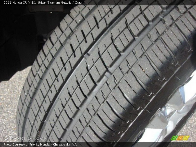 Urban Titanium Metallic / Gray 2011 Honda CR-V EX