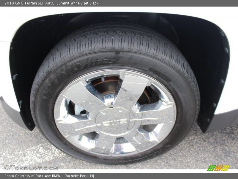 Summit White / Jet Black 2010 GMC Terrain SLT AWD