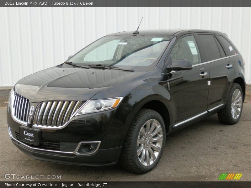 Tuxedo Black / Canyon 2013 Lincoln MKX AWD