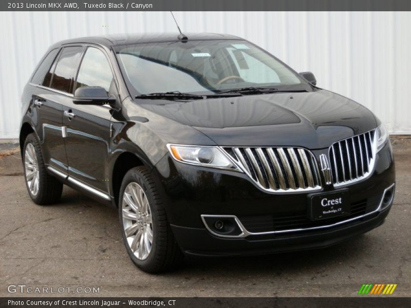 Tuxedo Black / Canyon 2013 Lincoln MKX AWD