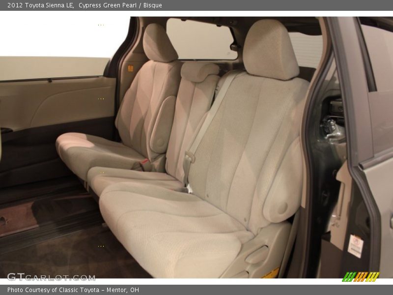 Cypress Green Pearl / Bisque 2012 Toyota Sienna LE