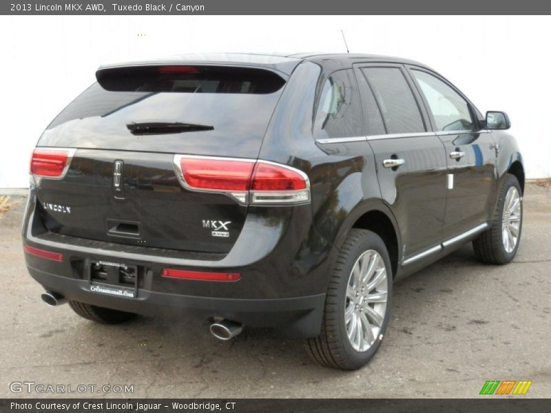 Tuxedo Black / Canyon 2013 Lincoln MKX AWD