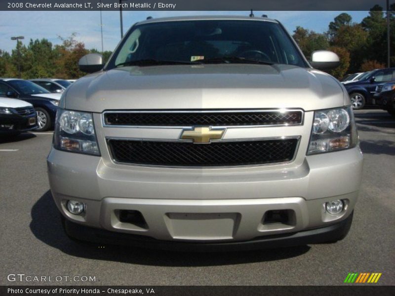Silver Birch Metallic / Ebony 2008 Chevrolet Avalanche LT