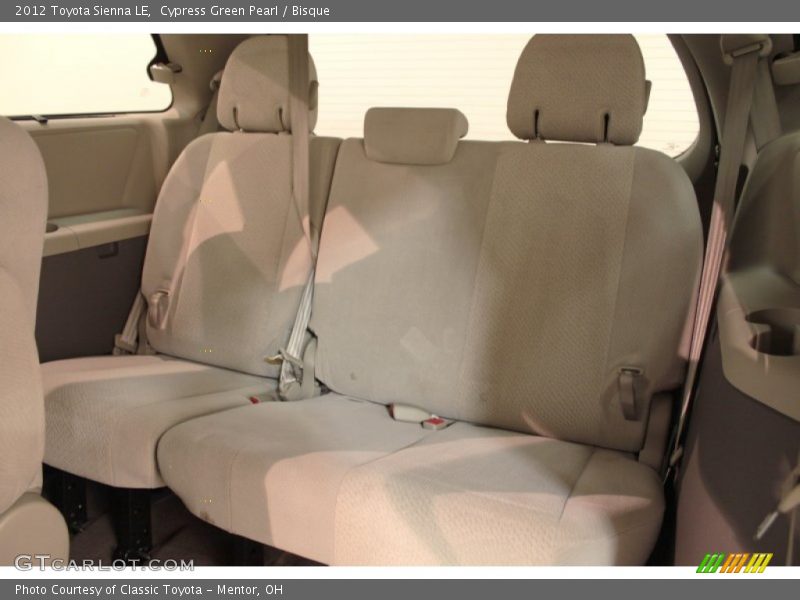 Cypress Green Pearl / Bisque 2012 Toyota Sienna LE