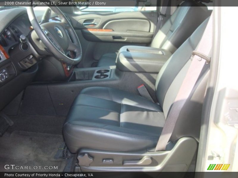 Silver Birch Metallic / Ebony 2008 Chevrolet Avalanche LT