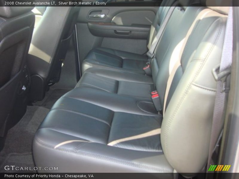 Silver Birch Metallic / Ebony 2008 Chevrolet Avalanche LT
