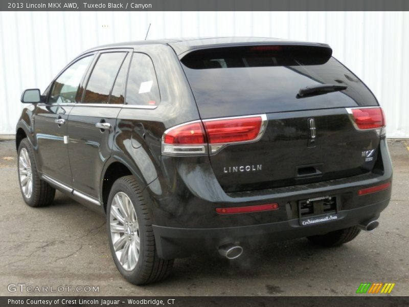 Tuxedo Black / Canyon 2013 Lincoln MKX AWD