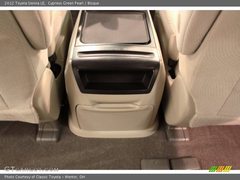 Cypress Green Pearl / Bisque 2012 Toyota Sienna LE