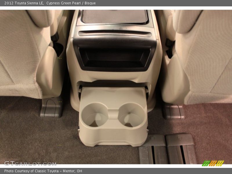Cypress Green Pearl / Bisque 2012 Toyota Sienna LE