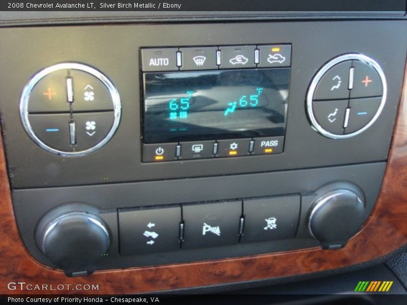 Controls of 2008 Avalanche LT