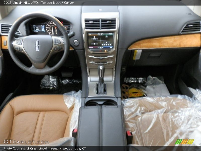 Tuxedo Black / Canyon 2013 Lincoln MKX AWD