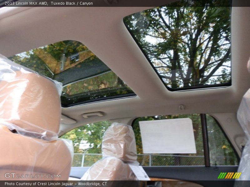 Tuxedo Black / Canyon 2013 Lincoln MKX AWD