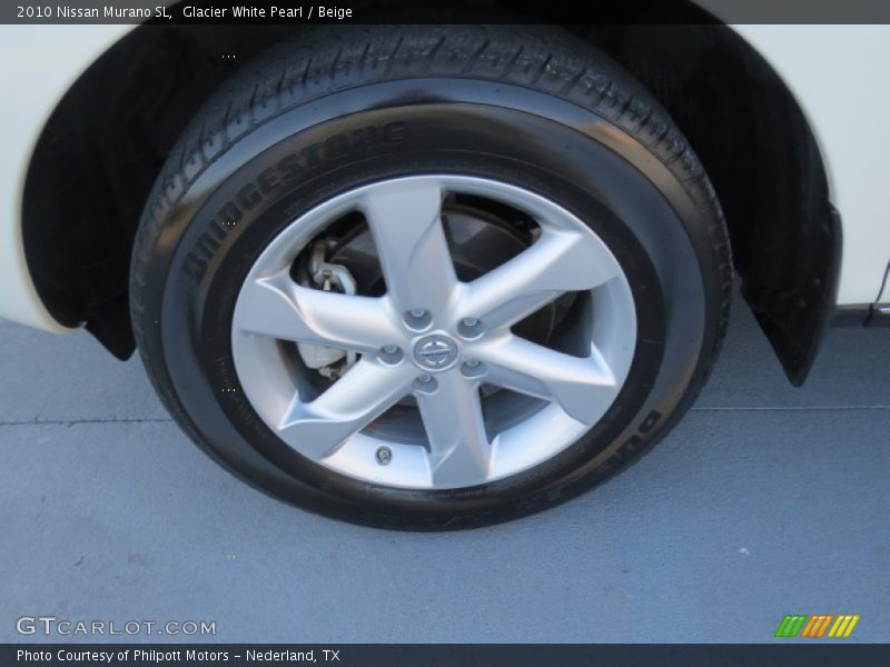 Glacier White Pearl / Beige 2010 Nissan Murano SL