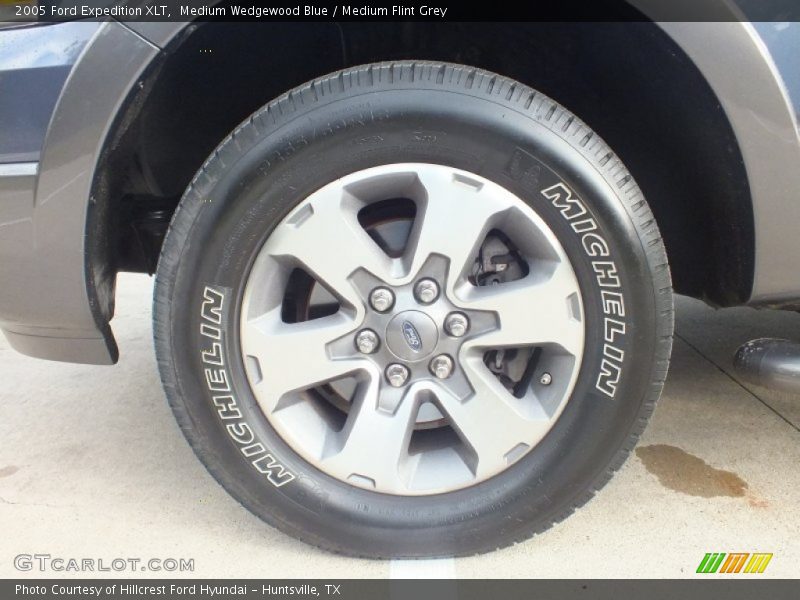 Medium Wedgewood Blue / Medium Flint Grey 2005 Ford Expedition XLT