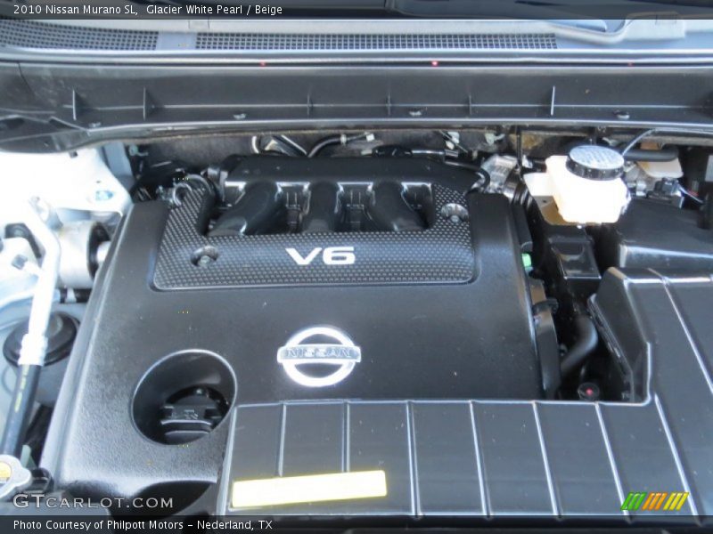 Glacier White Pearl / Beige 2010 Nissan Murano SL