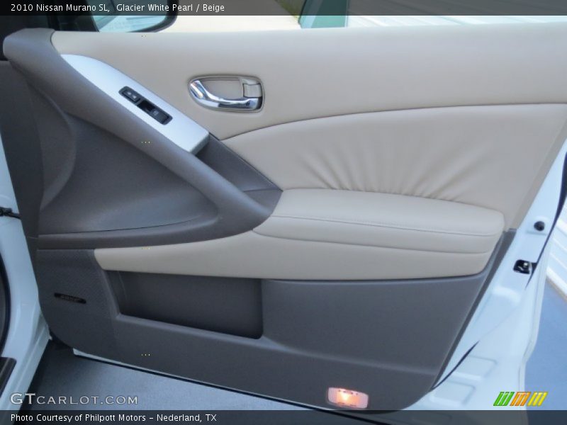 Glacier White Pearl / Beige 2010 Nissan Murano SL