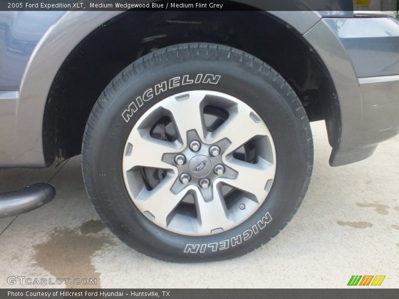Medium Wedgewood Blue / Medium Flint Grey 2005 Ford Expedition XLT