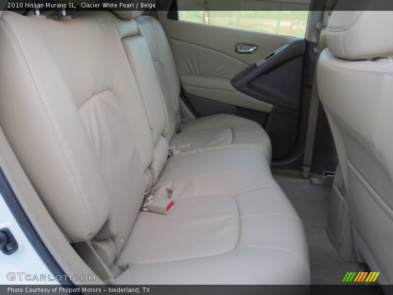 Glacier White Pearl / Beige 2010 Nissan Murano SL