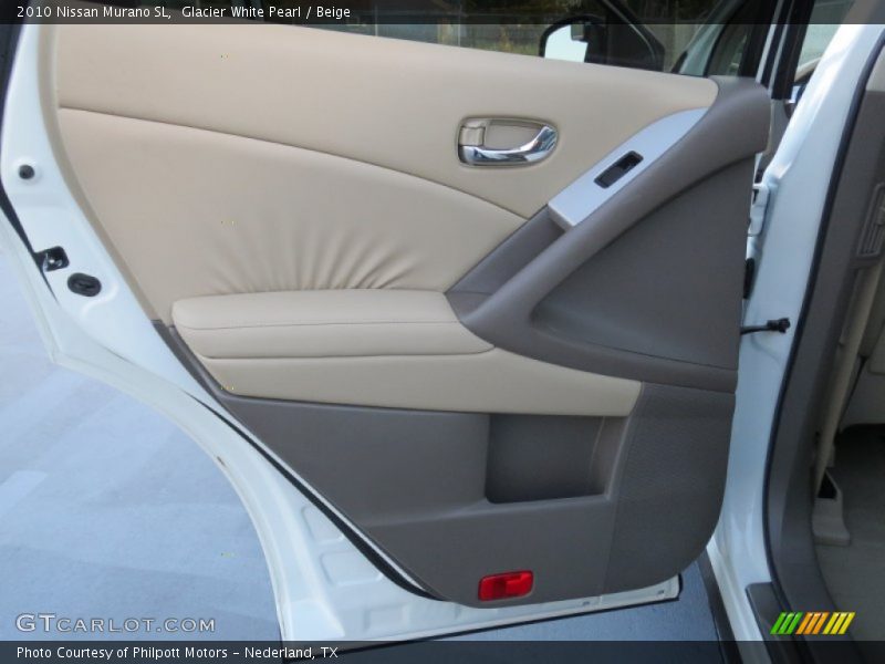 Glacier White Pearl / Beige 2010 Nissan Murano SL
