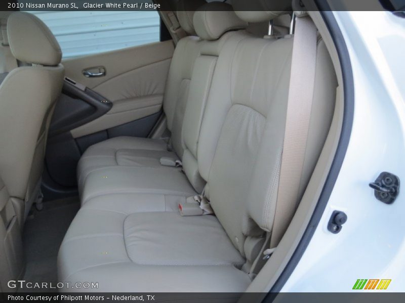 Glacier White Pearl / Beige 2010 Nissan Murano SL