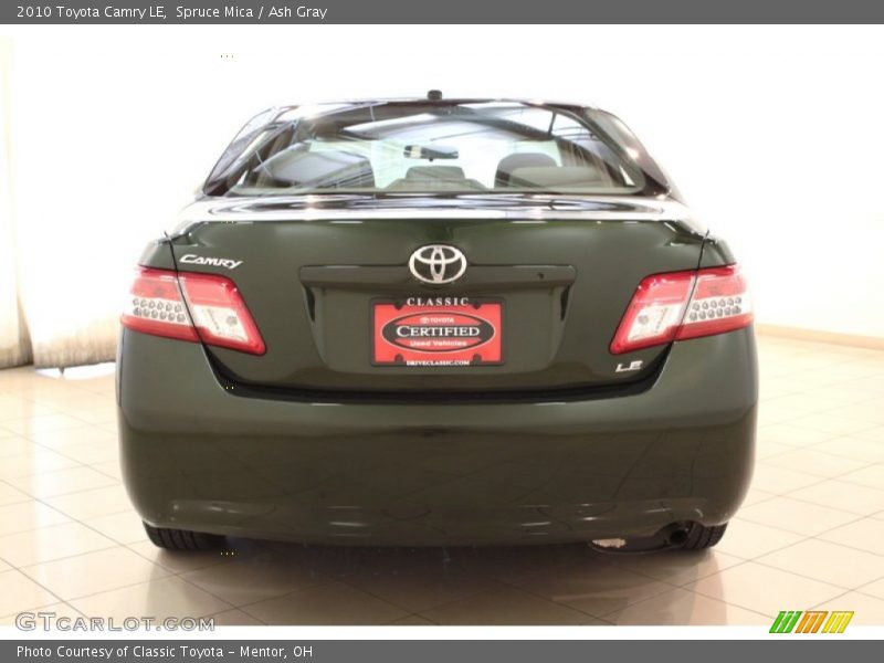 Spruce Mica / Ash Gray 2010 Toyota Camry LE