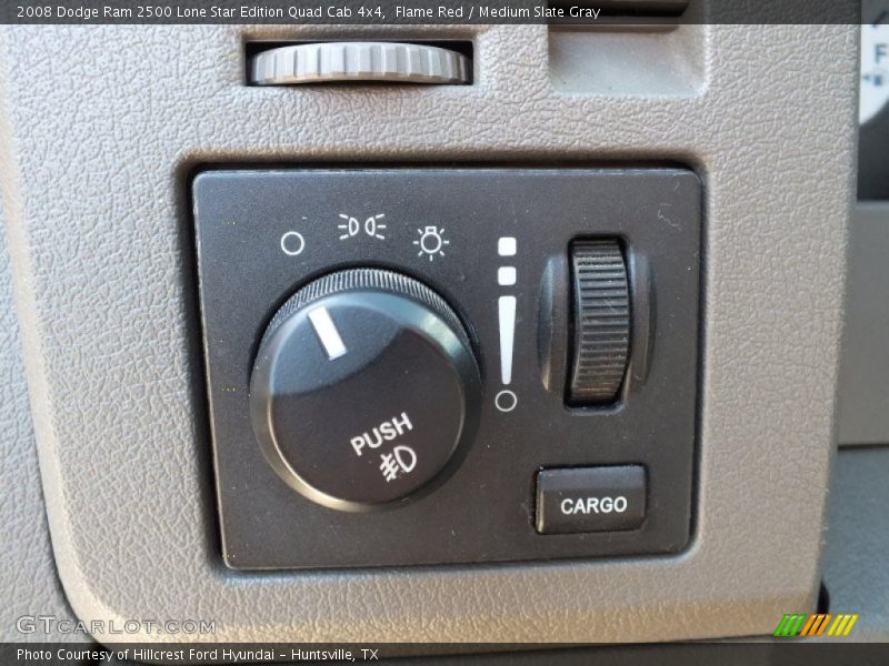 Flame Red / Medium Slate Gray 2008 Dodge Ram 2500 Lone Star Edition Quad Cab 4x4