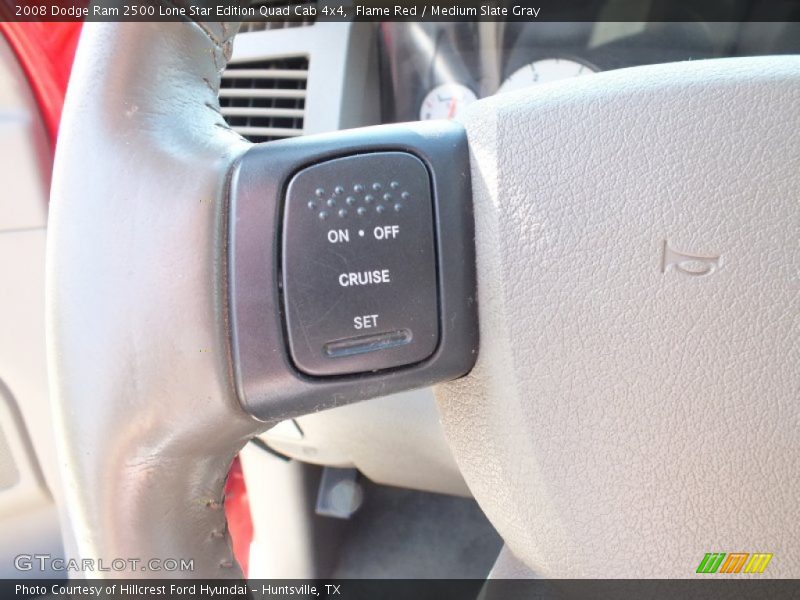 Flame Red / Medium Slate Gray 2008 Dodge Ram 2500 Lone Star Edition Quad Cab 4x4