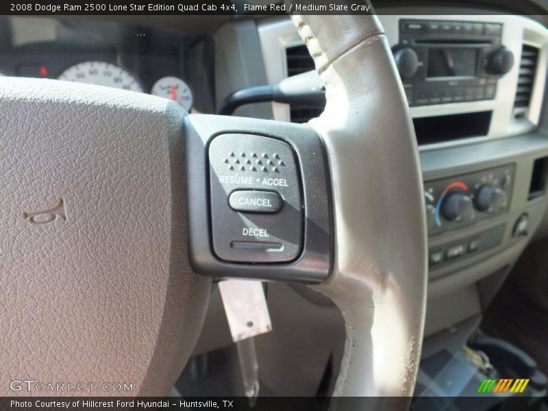 Flame Red / Medium Slate Gray 2008 Dodge Ram 2500 Lone Star Edition Quad Cab 4x4