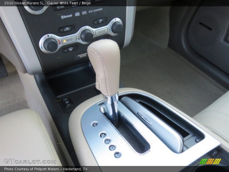 Glacier White Pearl / Beige 2010 Nissan Murano SL