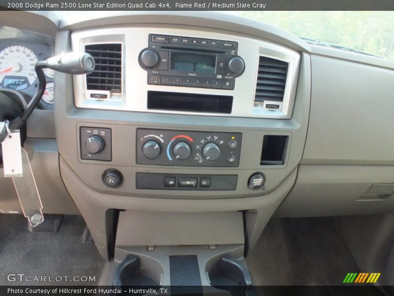 Flame Red / Medium Slate Gray 2008 Dodge Ram 2500 Lone Star Edition Quad Cab 4x4