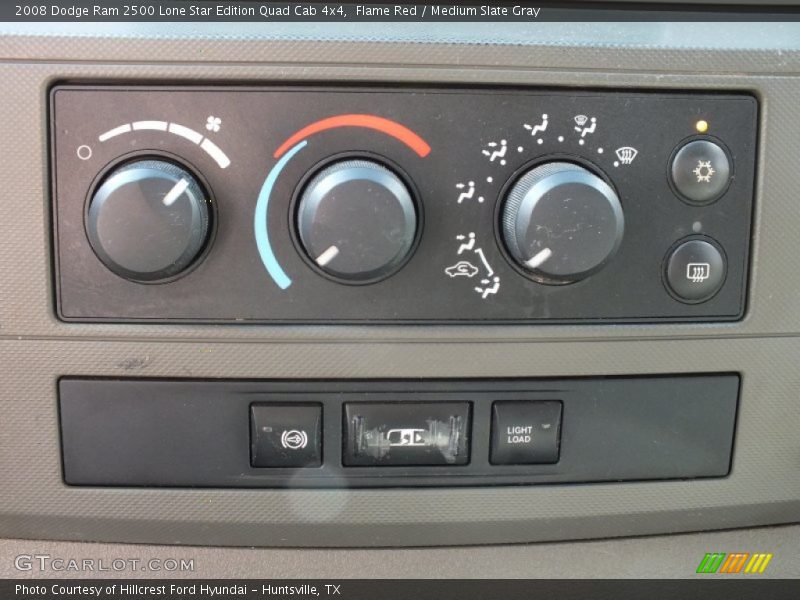 Flame Red / Medium Slate Gray 2008 Dodge Ram 2500 Lone Star Edition Quad Cab 4x4